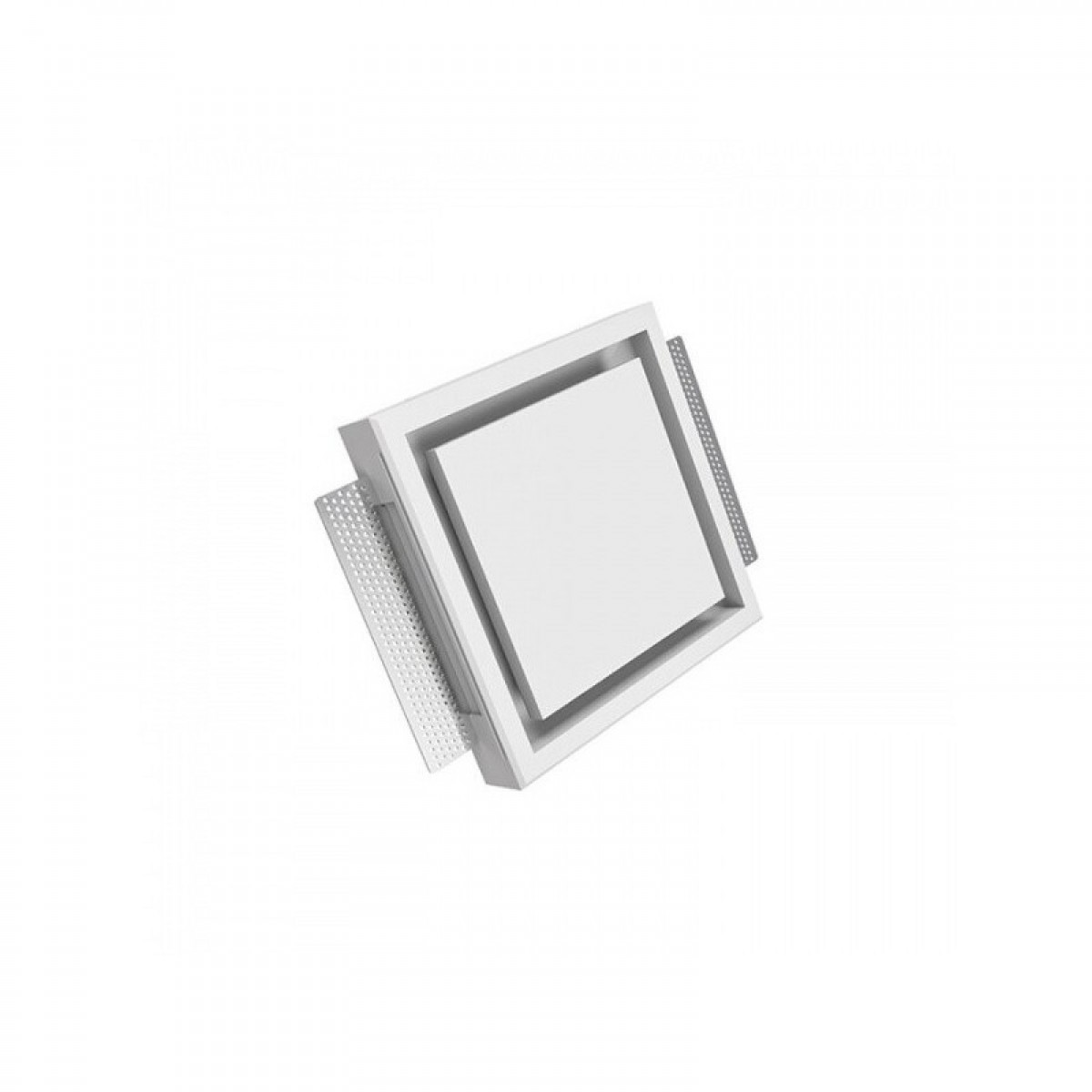 Oro padavimo/ištraukimo priglaistomas difuzorius Brofer d125 KVADRO125 Oro padavimo/ištraukimo priglaistomas difuzorius Brofer d125 KVADRO125