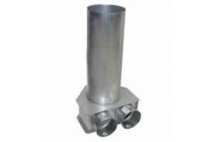 Difuzoriaus dėžutė Brofer DN 125 RC2x75-300 Difuzoriaus dėžutė Brofer DN 125 RC2x75-300