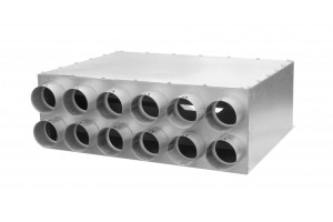 Oro paskirstymo kolektorius su garso izoliacija Brofer AKPD 160-8x75 Oro paskirstymo kolektorius su garso izoliacija Brofer AKPD 160-8x75