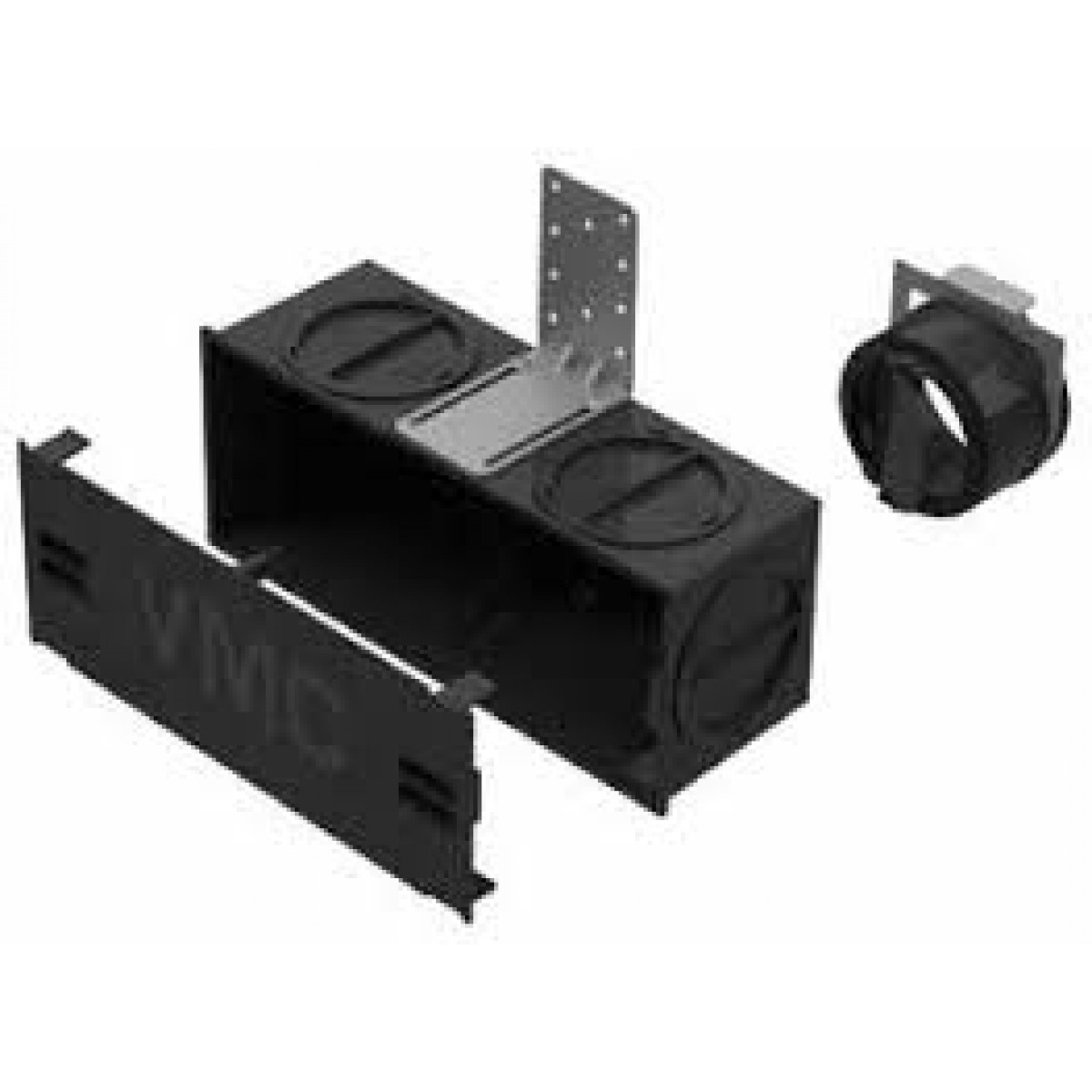 Paduodamo oro difuzorinė dežutė 256x106x90 mm Brofer (1 pajungimas) PLUG GALAXY