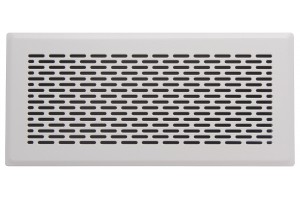 Sieninės grotelės Brofer PLUTO išoriniai išmatavimai 280x130 mm, vidiniai išmatavimai 241x91mm Sieninės grotelės Brofer PLUTO išoriniai išmatavimai 280x130 mm, vidiniai išmatavimai 241x91mm