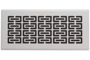 Sieninės grotelės Brofer Saturno išoriniai išmatavimai 280x130 mm, vidiniai išmatavimai 241x91mm Sieninės grotelės Brofer Saturno išoriniai išmatavimai 280x130 mm, vidiniai išmatavimai 241x91mm