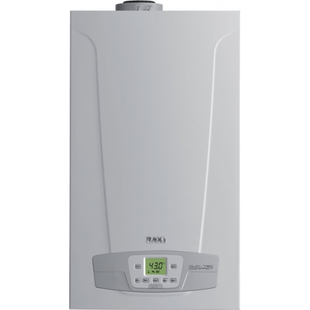 Dujinis kondensacinis katilas BAXI Duo-tec Compact 28 GA 28 kW, su greitaeigiu vandens šildytuvu