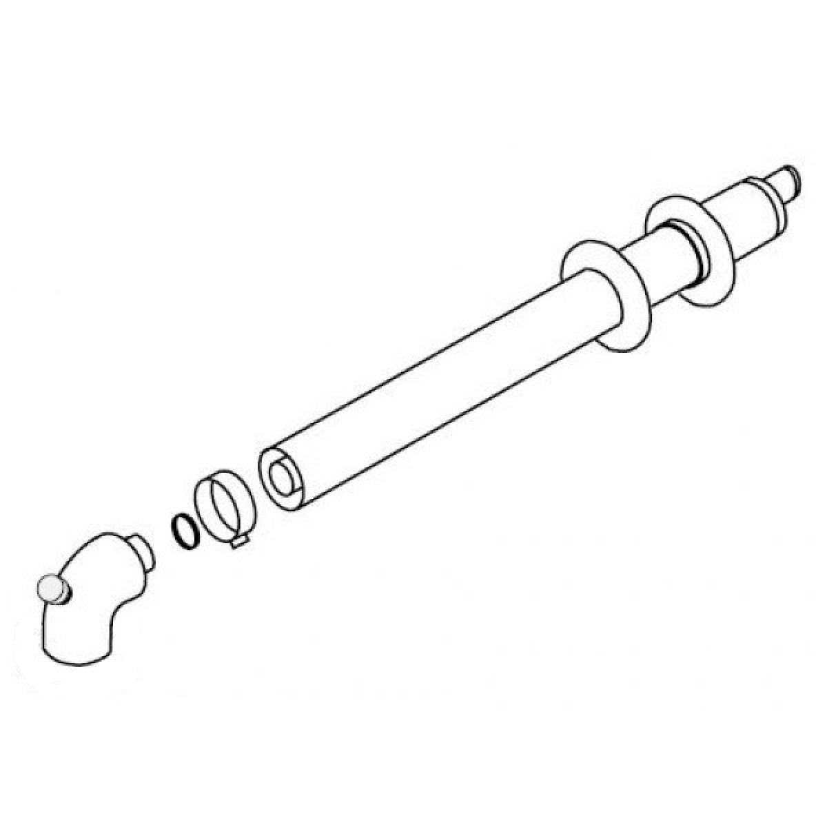 Kamino komplektas kondensaciniams katilams DN-60/100 L-944 730L944