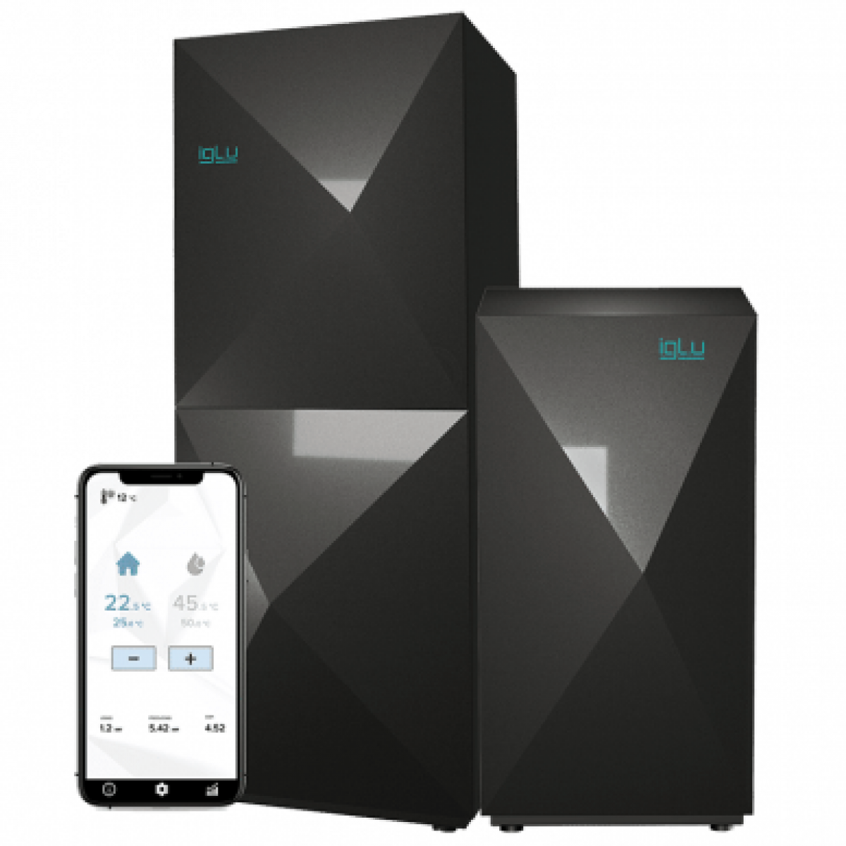 IGLU Inuit Aleut Inverter 12 WTI - AC geoterminis šilumos siurblys 12.00 KW su interguotu 200L vandens šildytuvu 400V, su vėsinimo funkcija, su 9 kW el. tenu, R410A IGLU Inuit Aleut Inverter 12 WTI - AC geoterminis šilumos siurblys 12.00 KW su interguotu 200L vandens šildytuvu 400V, su vėsinimo funkcija, su 9 kW el. tenu, R410A