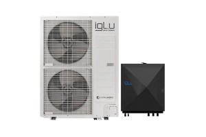 IGLU Inuit šilumos siurblys IGLUInuit 12 I be vandens šildytuvo 12 kW, 400V, su 9 kW el. tenu, R410A