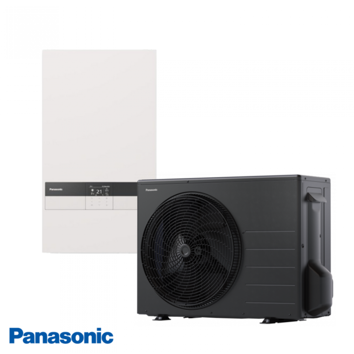 Šilumos siurblys oras - vanduo PANASONIC Aquarea Bi-Bloc K karta 3,2-3,2 kW, WH-SDC0309K3E5-WH-UDZ03KE5 be karšto vandens talpos, su vėsinimo funkcija, su 3kW tenu 230-230V R32 KIT-WC03K3E5