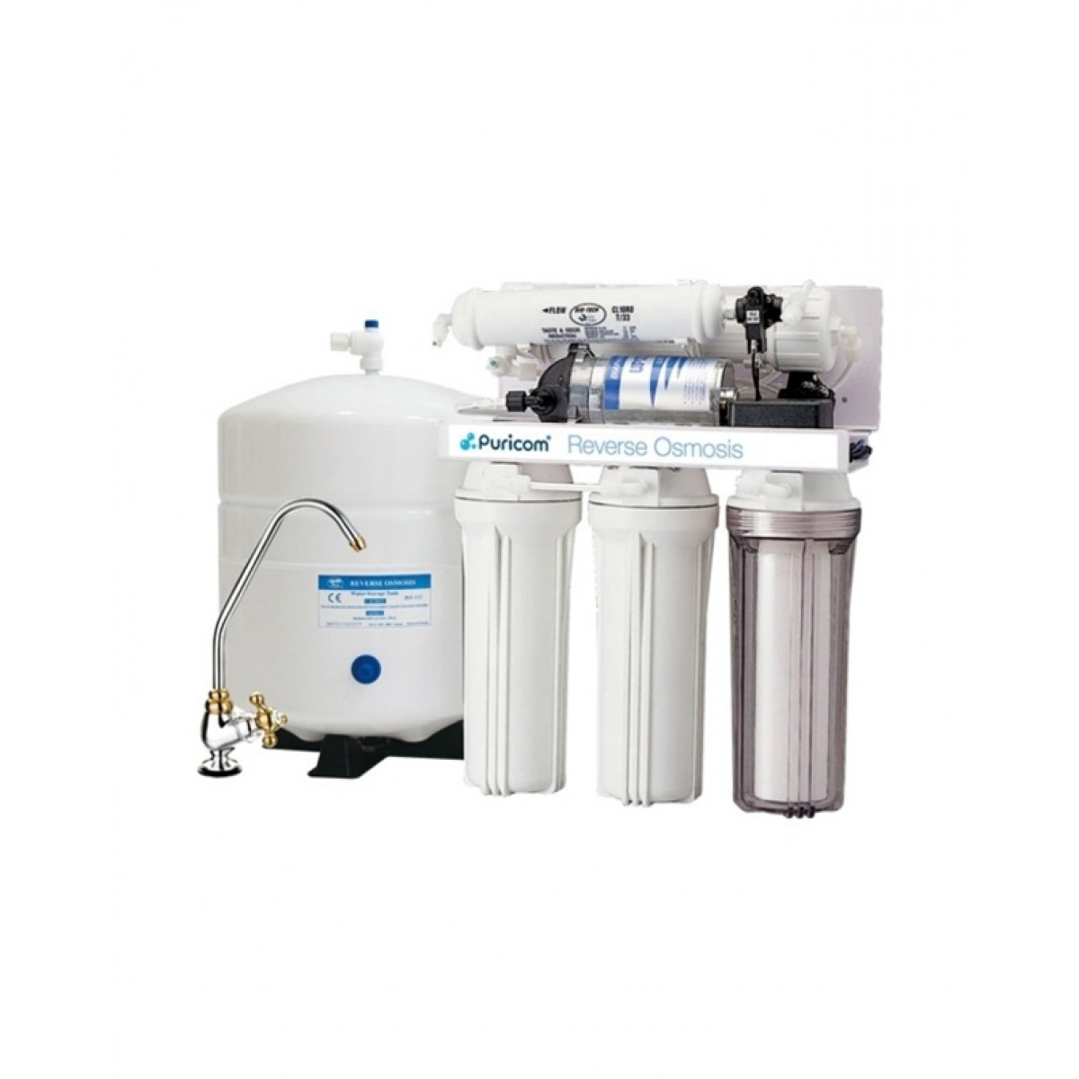 Geriamo vandens sistema CE-2PM (komplektas) su Pentair Water 75 G.P.D. membrana ir mineralizacijos kasete Geriamo vandens sistema CE-2PM (komplektas) su Pentair Water 75 G.P.D. membrana ir mineralizacijos kasete