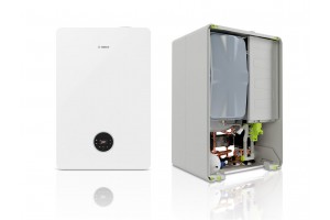 Dujinis kondensacinis katilas BOSCH Condens 5300i WT GC5300iWT 24/48 24 kW su 48 l talpykla, baltas 7716701583
