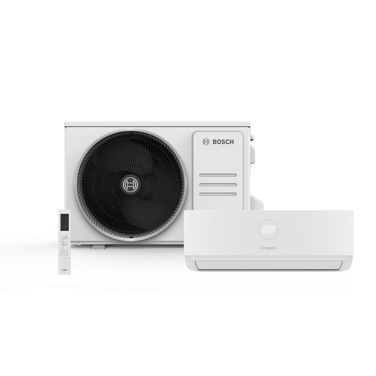 Šilumos siurblys Bosch oras-oras Climate CL3200i-Set 70 WE Šildymo galia 7,3 kW, Šaldymo galia 7,0 kW 7733701571-7733703591