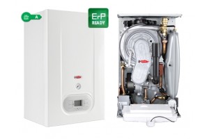Dujinis kondensacinis katilas Radiant R1K 24/B 18kW, montuojami su tūriniu vandens šildytuvu Dujinis kondensacinis katilas Radiant R1K 24/B 18kW, montuojami su tūriniu vandens šildytuvu