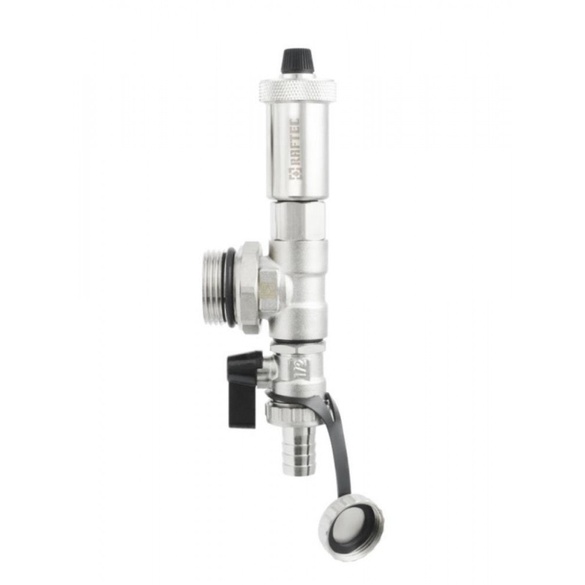 Raftec kolektoriaus antgalis su išleidimo anga ir ventiliacijos anga  1'' KKR03, RS0023