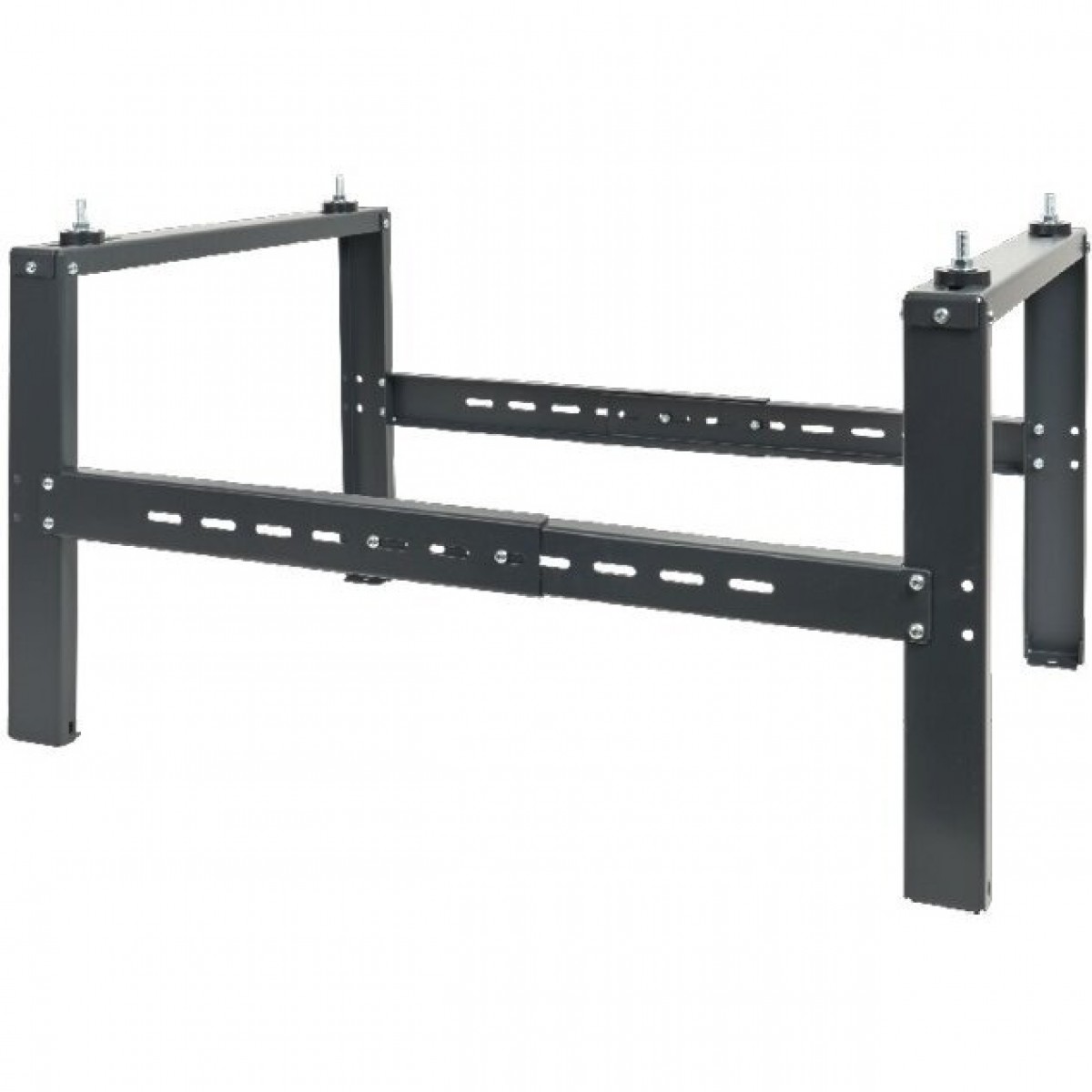 Išorinio bloko plieninis-emaliuotas laikiklis Rodigas (kond.Pastatomas iki 200 kg) SP850 juodas