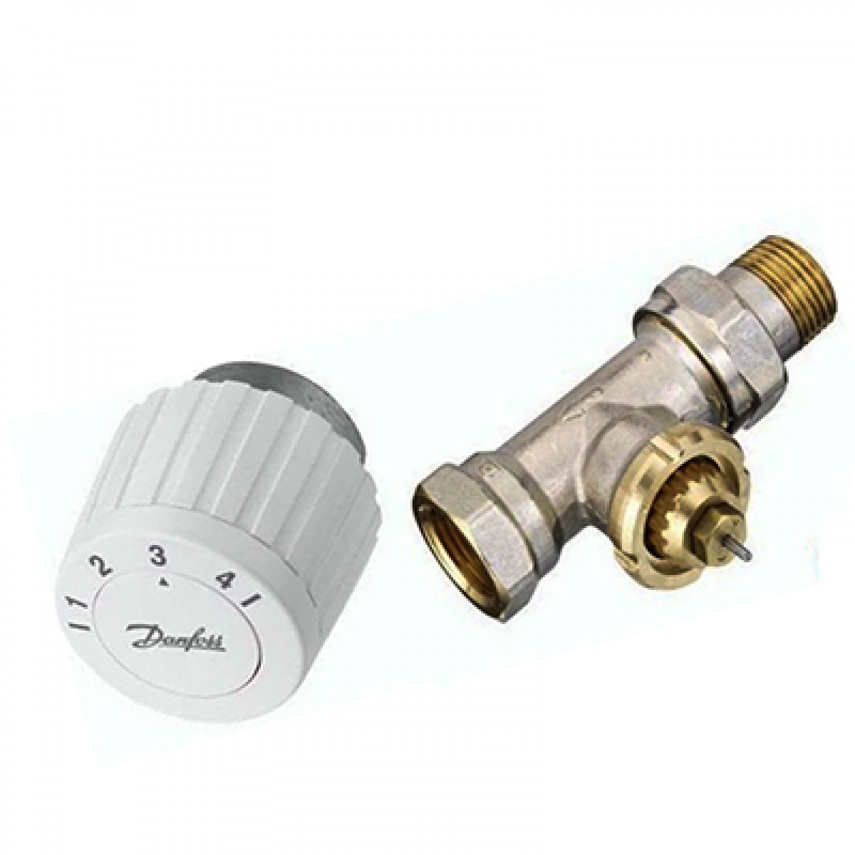 Komplektas RTL (FJVR 15 + termostatinė galvutė) tiesus Danfoss 003L1080
