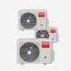 Šilumos siurblio Airwell oras-oras išorinis blokas VIVAX COFM AERI ACP-18COFM50AERIs Šildymo galia 5,27 kW, Šaldymo galia 5,27 kW Freonas R32