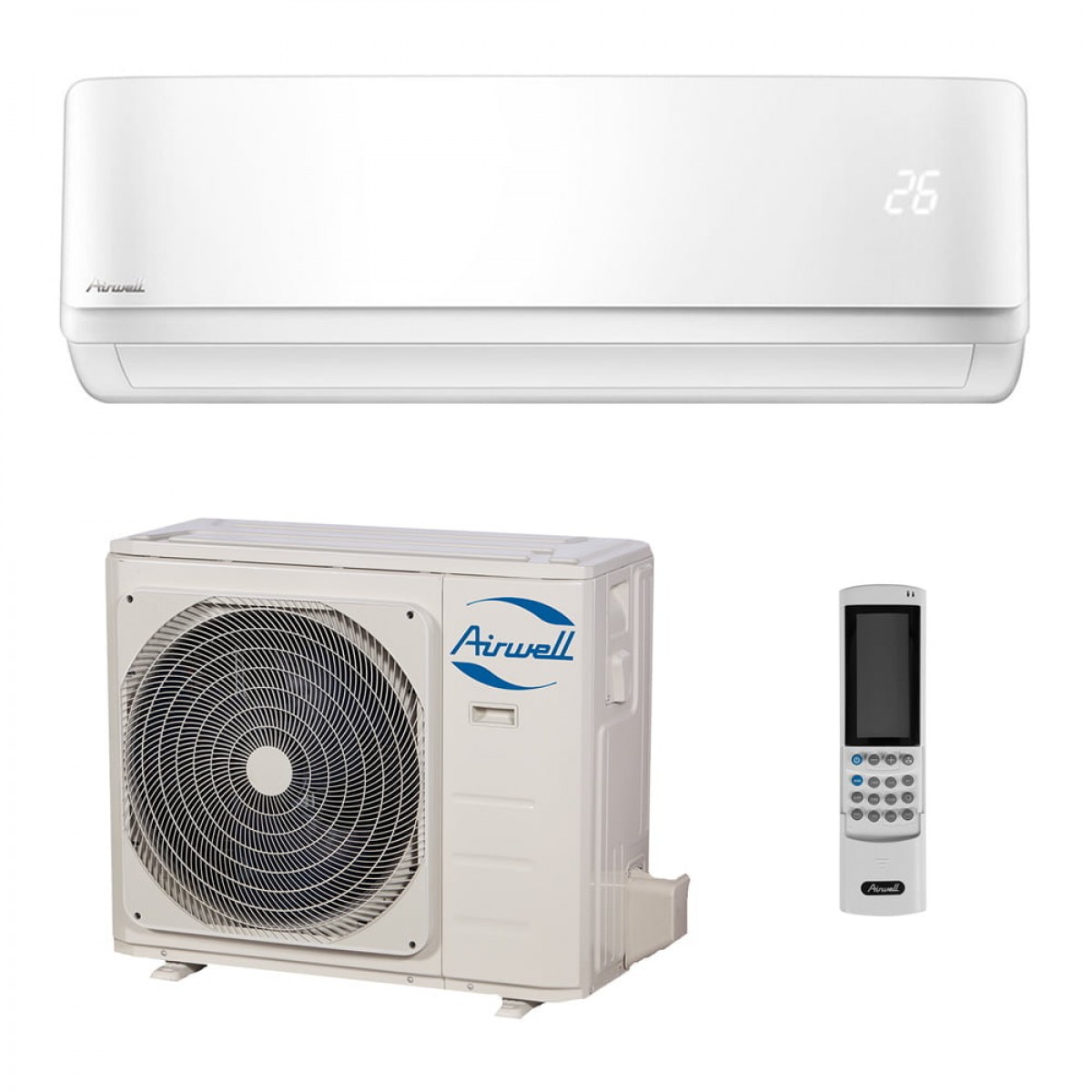 Šilumos siurblys Airwell Oras-oras HARMONIA HDMB-070N-09M22/YDAB-070H-09M22 Šildymo galia 7,33kW, Šaldymo galia 7,03kW Freonas R32 Šilumos siurblys Airwell Oras-oras HARMONIA HDMB-070N-09M22/YDAB-070H-09M22 Šildymo galia 7,33kW, Šaldymo galia 7,03kW Freonas R32