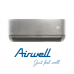 Šilumos siurblys Airwell Multi-split sieninis vidinis blokas Oras-oras HARMONIA GREY HDMB-070N-09M22-GY Šildymo galia 7,33 kW, Šaldymo galia 7,03 kW Freonas R32