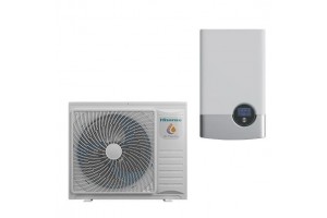 Hisense Hi-Therma šilumos siurblys Split 10,0 kW oras-vanduo R32 su 6 kw tenu AHW-100HEDS1+AHM-100HEDSAA Hisense Hi-Therma šilumos siurblys Split 10,0 kW oras-vanduo R32 su 6 kw tenu AHW-100HEDS1+AHM-100HEDSAA