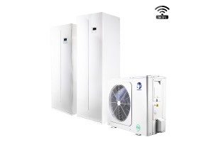 NØRDIS OPTIMUS PRO oras-vanduo šilumos siurblis 12 kW su 240L karšto vandens talpa R32 su 9 kW tenu 400VHOP12WODU3+HOP160/240IDU3