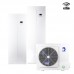 NØRDIS OPTIMUS PRO oras-vanduo šilumos siurblis 8 kW su 190L karšto vandens talpa R32 su 3 kW tenu 230V HOP8WODU+HOP100/190IDU