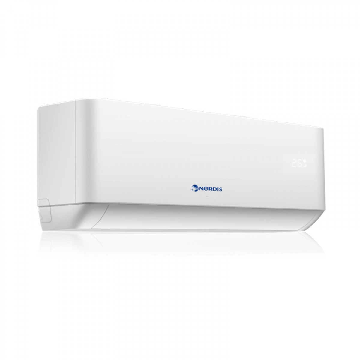 Šilumos siurblio NØRDIS oras-oras Orion Pro vidinis sieninis blokas šildymo galia 5,2 kW, šaldymo galia 5,1 kW OP18TC1