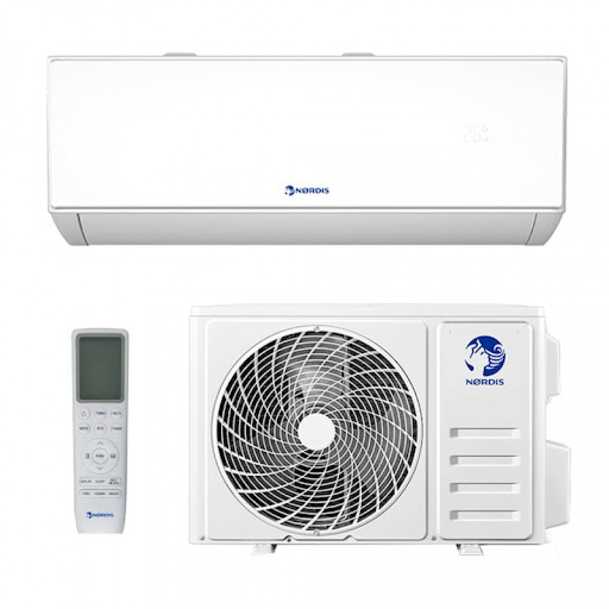 Šilumos siurblis NØRDIS NOVA oras-oras šildymo galia 7,10 kW, šaldymo galia 6,91 kW Nova NOV24TC1 Baltas Šilumos siurblis NØRDIS NOVA oras-oras šildymo galia 7,10 kW, šaldymo galia 6,91 kW Nova NOV24TC1 Baltas