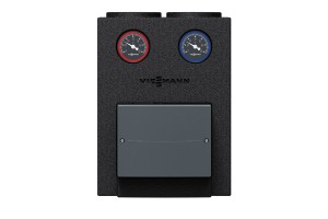 Divicon šildymo (vėsinimo) apytakos rato skirstytuvas DN20-3/4" su maišytuvu ir cirkuliaciniu siurbliu Grundfos UPM3S 25-60 Viessmann 7986472